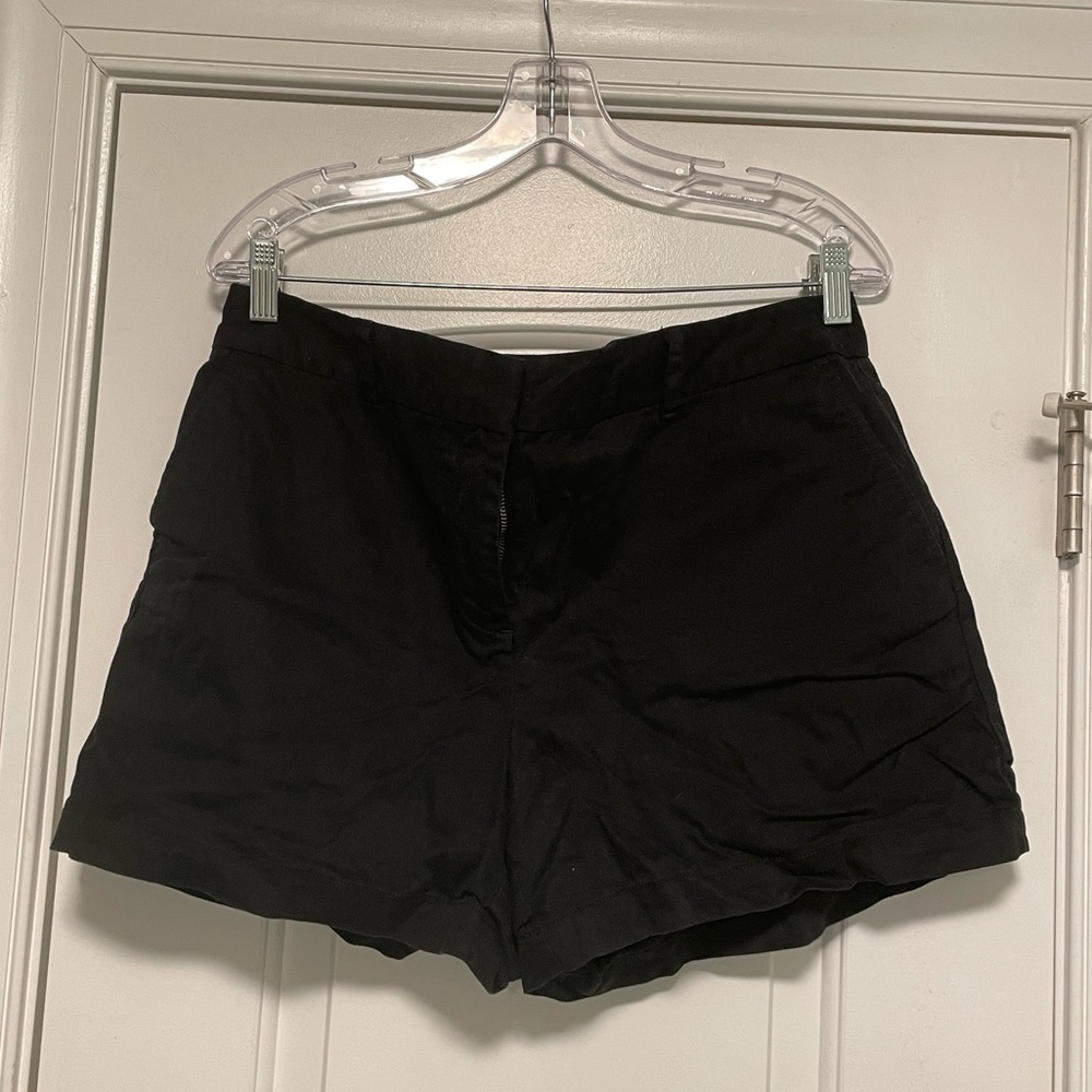 Loft black shorts size 14- short inseam